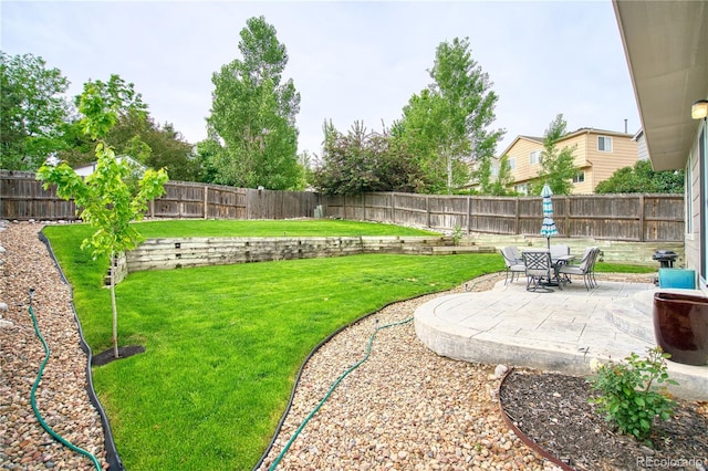 5532 S Valdai Way, Aurora, CO 80015 - view of yard with a patio area