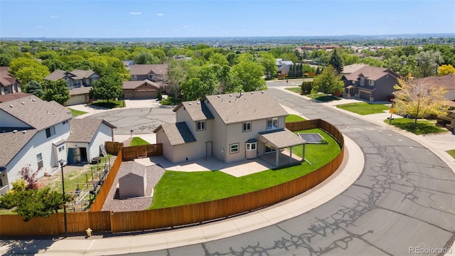 12814 Forest Cir, Thornton, CO 80241 - aerial perspective of suburban area