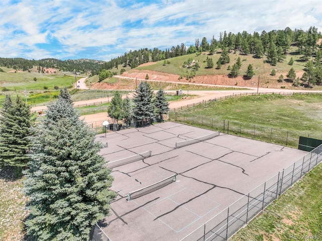 drone / aerial view featuring a rural view