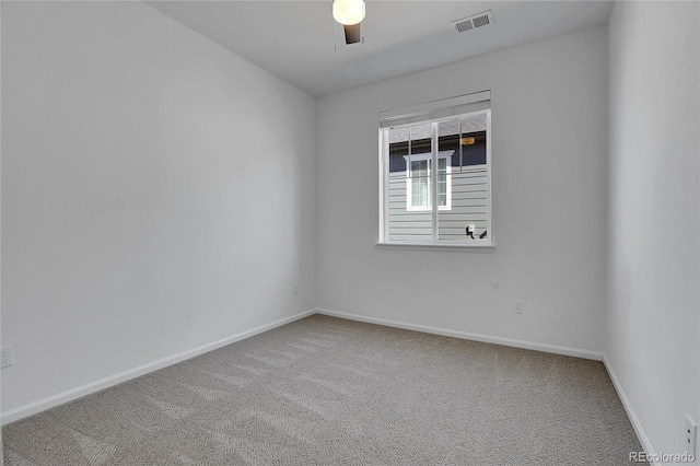 4040 Eaton Park St, Aurora, CO 80019 - unfurnished room with carpet flooring, baseboards, and ceiling fan
