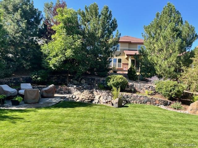 3188 Lynwood Ave, Highlands Ranch, CO 80126 - view of yard