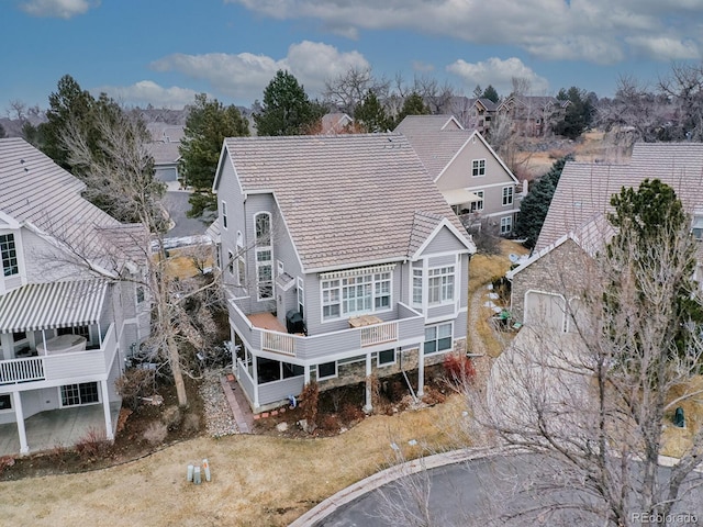 8312 S Peninsula Dr, Littleton, CO 80120 - aerial view of residential area