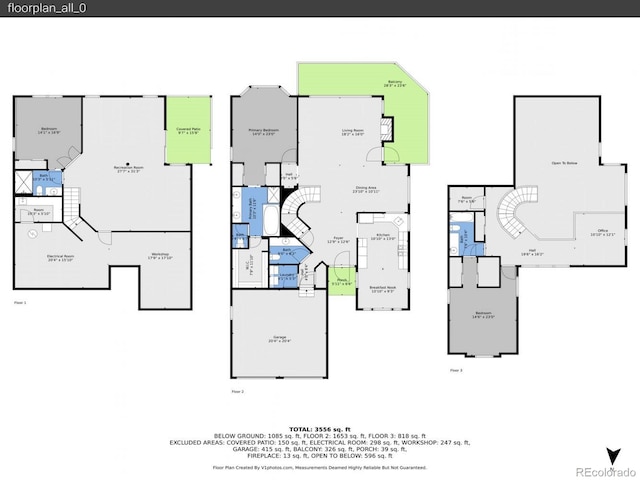 8312 S Peninsula Dr, Littleton, CO 80120 - room layout