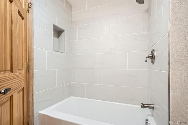 full bathroom with  shower combination