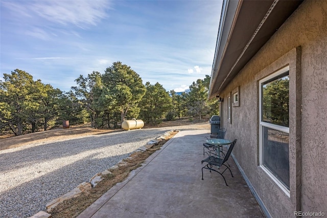 view of patio / terrace featuring area for grilling