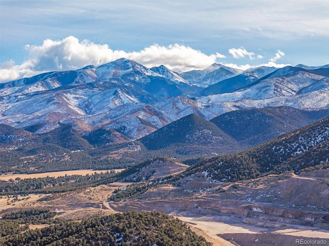 view of mountain feature