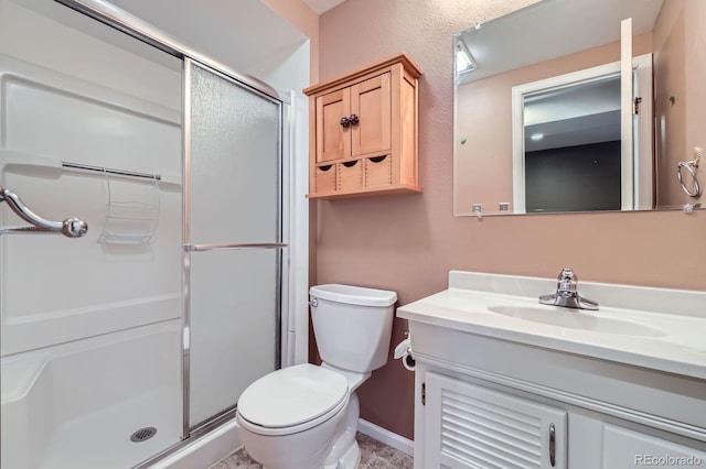 9916 Spring Hill Ln, Highlands Ranch, CO 80129 - bathroom with vanity and a shower stall