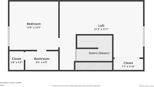 4625 Walden Ct, Denver, CO 80249 - home floor plan