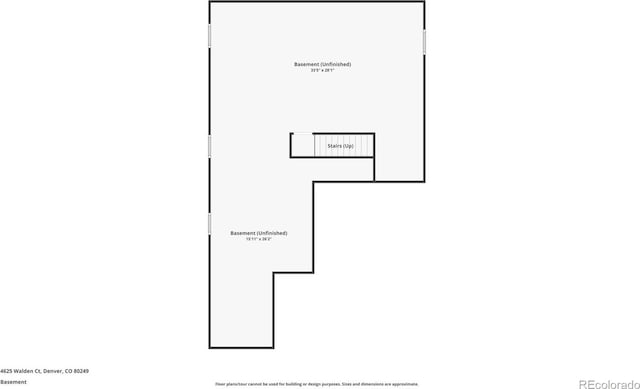 4625 Walden Ct, Denver, CO 80249 - floor plan / room layout