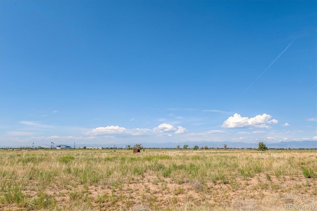 view of nature featuring a rural view