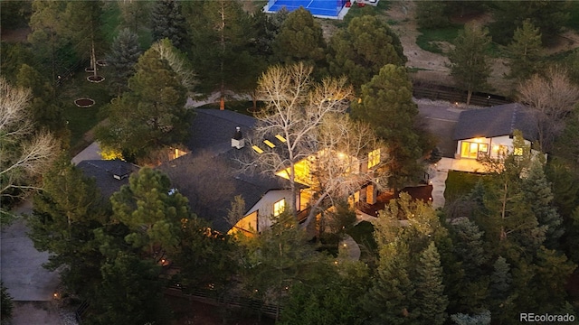 drone / aerial view