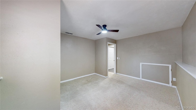 3755 Shefield Dr, Broomfield, CO 80020 - carpeted empty room with a ceiling fan and baseboards