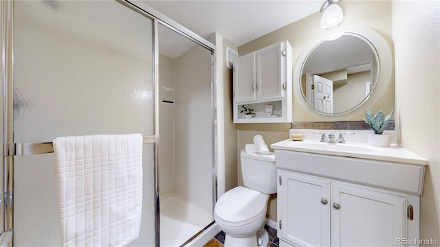 3755 Shefield Dr, Broomfield, CO 80020 - full bath featuring a stall shower and vanity