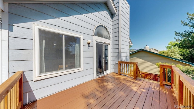 3755 Shefield Dr, Broomfield, CO 80020 - view of wooden terrace