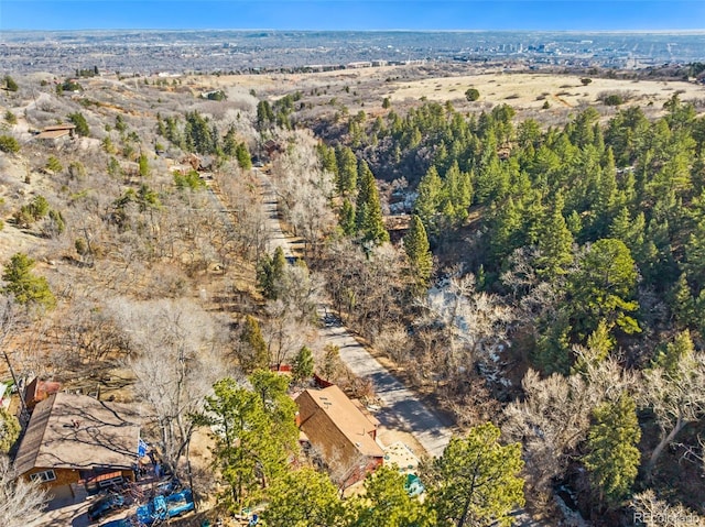 470 Bear Creek Rd, Colorado Springs, CO 80906 - aerial view of property and surrounding area