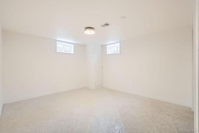 9455 W 37th Ave, Wheat Ridge, CO 80033 - below grade area with carpet flooring and baseboards