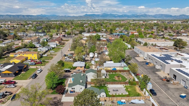 6245 W 53rd Ave, Arvada, CO 80002 - aerial view of residential area featuring a mountainous background