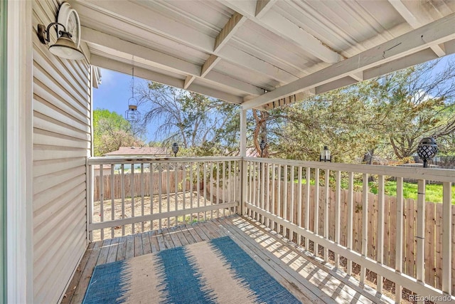 3516 Marigold St, Evans, CO 80620 - view of wooden terrace