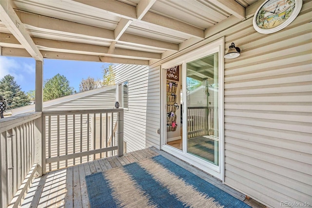 3516 Marigold St, Evans, CO 80620 - view of deck