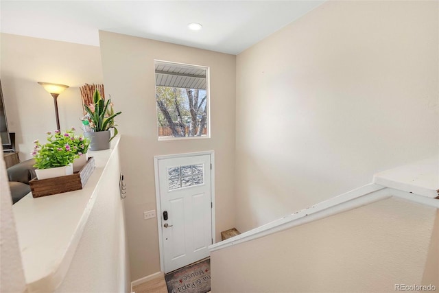 3516 Marigold St, Evans, CO 80620 - foyer with recessed lighting and baseboards