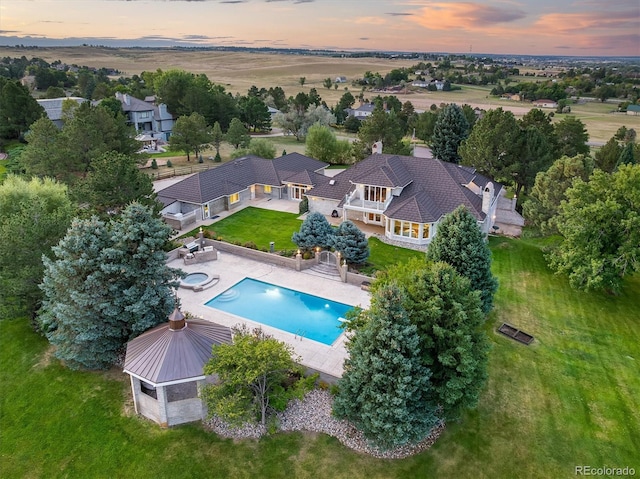 17575 E Kettle Pl, Centennial, CO 80016 - birds eye view of property