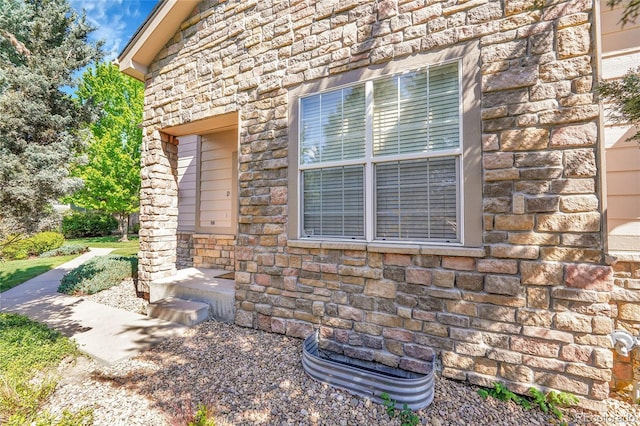 14333 E Napa Pl Unit 5D, Aurora, CO 80014 - exterior view of stone siding