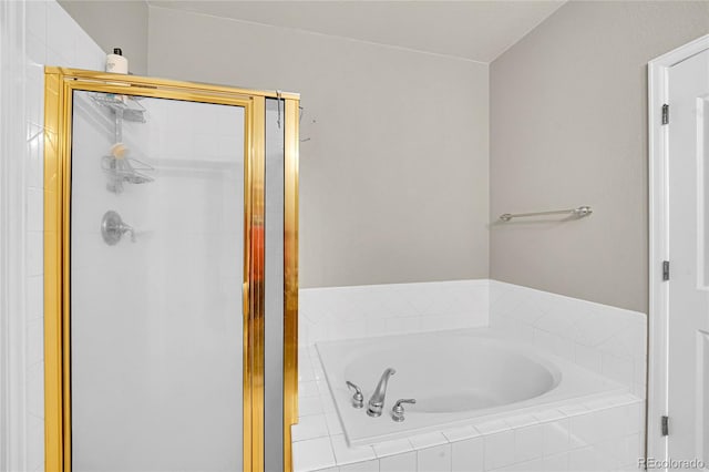 14333 E Napa Pl Unit 5D, Aurora, CO 80014 - full bathroom featuring a stall shower and a bath