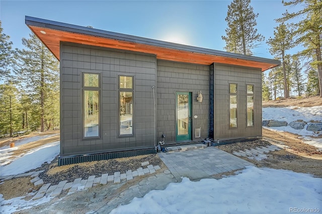 148 Ridge Ln, Bailey, CO 80421 - view of snow covered structure
