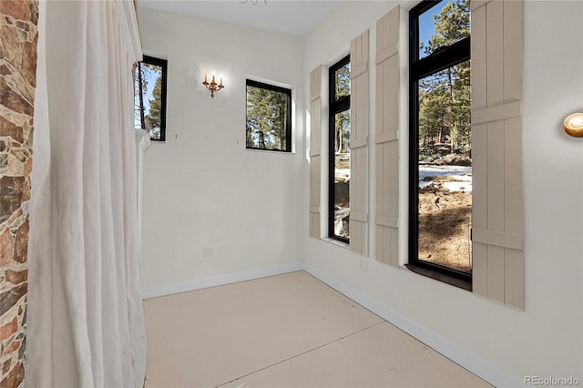 148 Ridge Ln, Bailey, CO 80421 - hall featuring finished concrete flooring