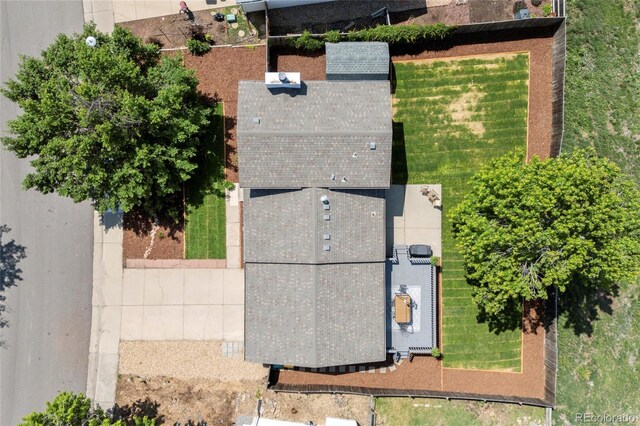 1153 S Biscay St, Aurora, CO 80017 - aerial view of property and surrounding area