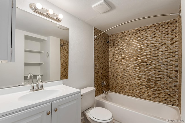 910 S Walden St Unit 106, Aurora, CO 80017 - full bathroom with toilet, bathtub / shower combination, and vanity