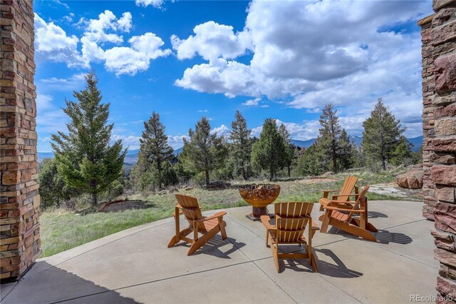28800 Stonecrop Trl, Conifer, CO 80433 - view of patio