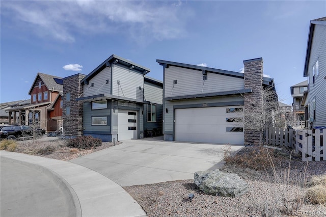 view of front of home featuring driveway