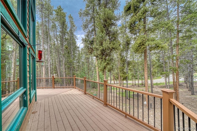 988 Ruby Ln, Leadville, CO 80461 - view of wooden deck