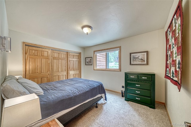 988 Ruby Ln, Leadville, CO 80461 - bedroom featuring carpet floors and a closet