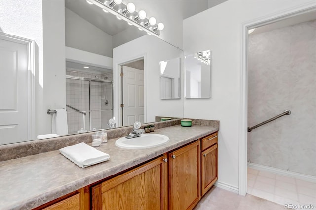 18384 E Bethany Pl, Aurora, CO 80013 - full bathroom with vanity and a stall shower