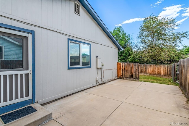 4784 S Tabor St, Morrison, CO 80465 - view of home's exterior with a fenced backyard and a patio area