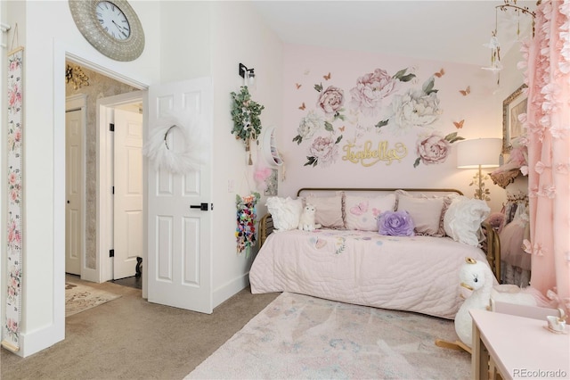 9620 W Chatfield Ave Unit D, Littleton, CO 80128 - carpeted bedroom with baseboards