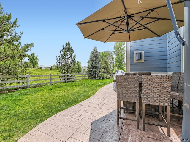 2896 Gemini Loop, Broomfield, CO 80023 - view of patio / terrace featuring outdoor dining area