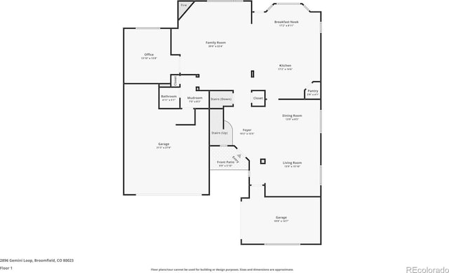 2896 Gemini Loop, Broomfield, CO 80023 - home floor plan
