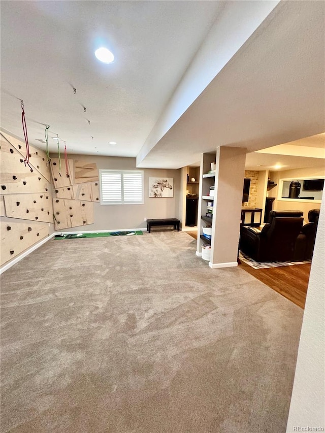 2896 Gemini Loop, Broomfield, CO 80023 - basement featuring carpet floors and baseboards