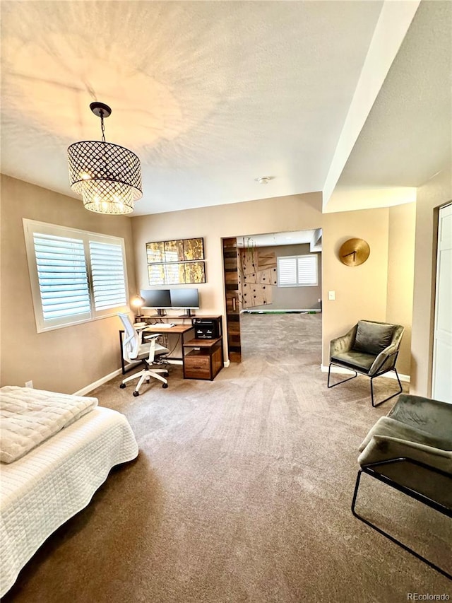 2896 Gemini Loop, Broomfield, CO 80023 - bedroom with a desk and carpet