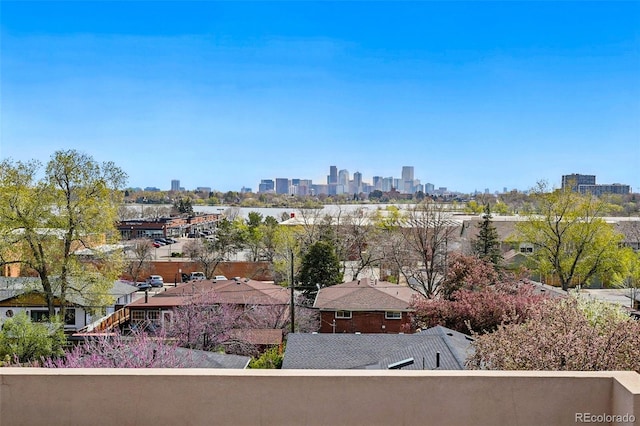exterior space with a view of city