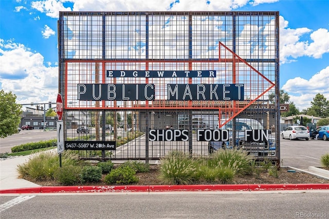 view of property with uncovered parking