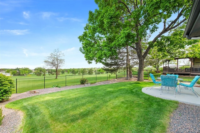 8040 W 78th Cir, Arvada, CO 80005 - view of yard with a patio