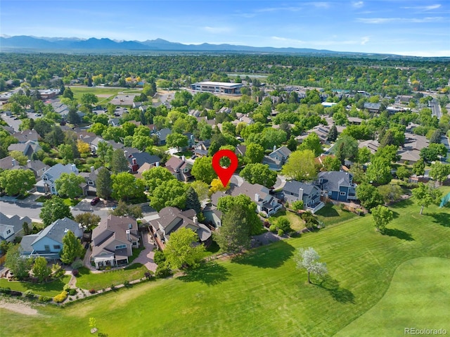 8040 W 78th Cir, Arvada, CO 80005 - aerial perspective of suburban area featuring a mountainous background