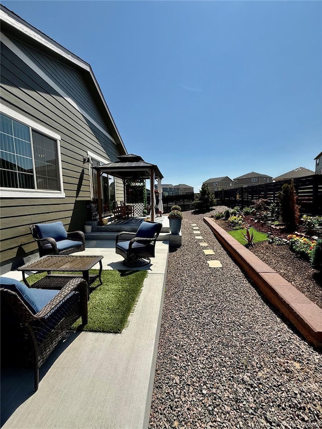 27580 E Cedar Pl, Aurora, CO 80018 - view of patio featuring a gazebo