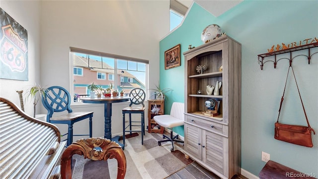 10449 Paris St Unit 207, Commerce City, CO 80640 - office area with a towering ceiling