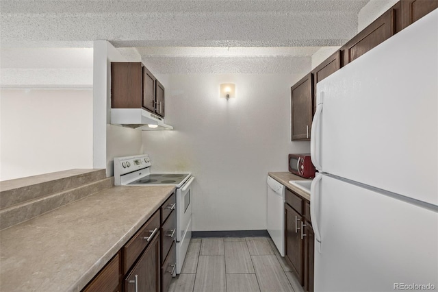 kitchen with white appliances