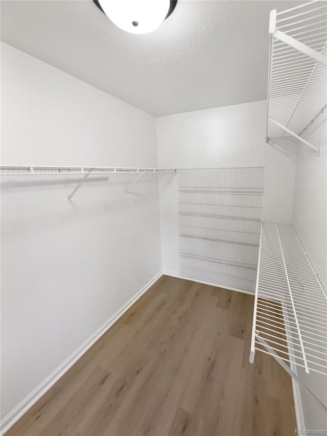 4735 S Cathay Ct, Aurora, CO 80015 - walk in closet featuring wood finished floors